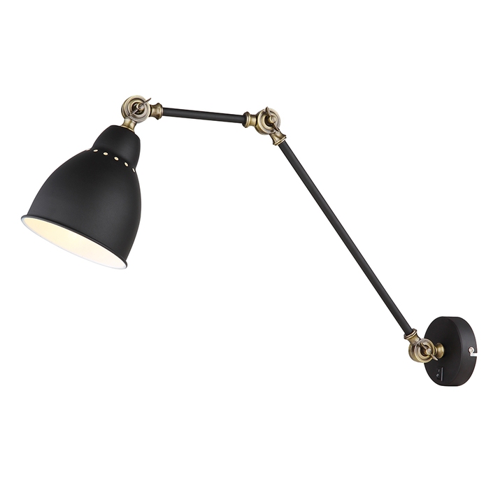 Бра Arte Lamp BRACCIO A2055AP-1BK фото