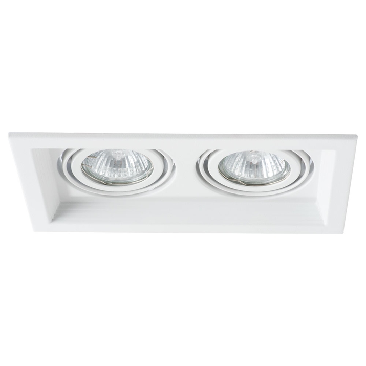 Точечный встраиваемый светильник Arte Lamp CANIS A6661PL-2WH фото