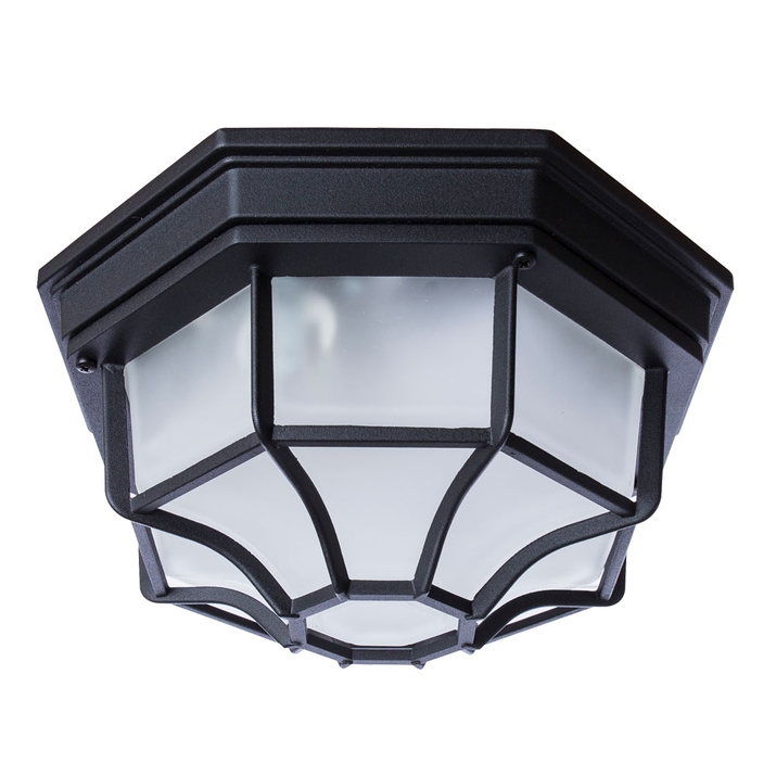 Уличный потолочный светильник Arte Lamp PEGASUS A3100PL-1BK фото
