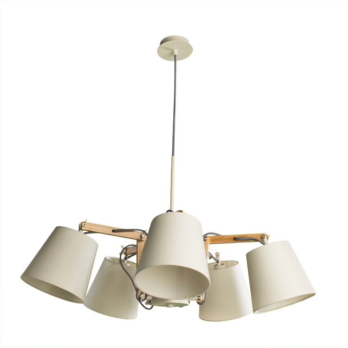 Подвесная люстра Arte Lamp PINOCCHIO A5700LM-5WH фото