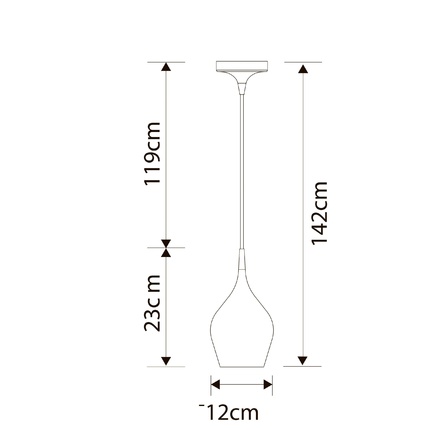 Подвесной светильник Arte Lamp VIBRANT A6412SP-1GO