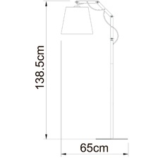 Фото с абажуром A5700PN-1WH