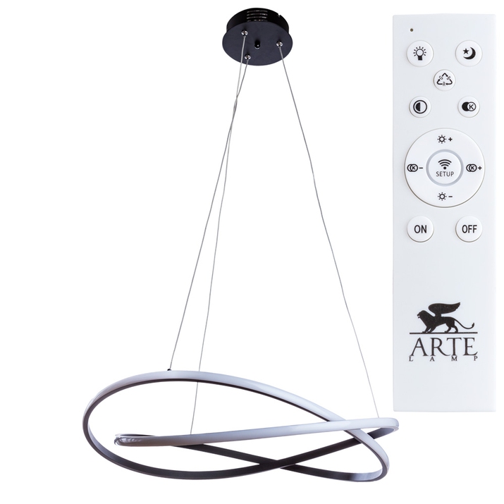 Подвесная люстра Arte Lamp SWING A2522SP-2BK фото