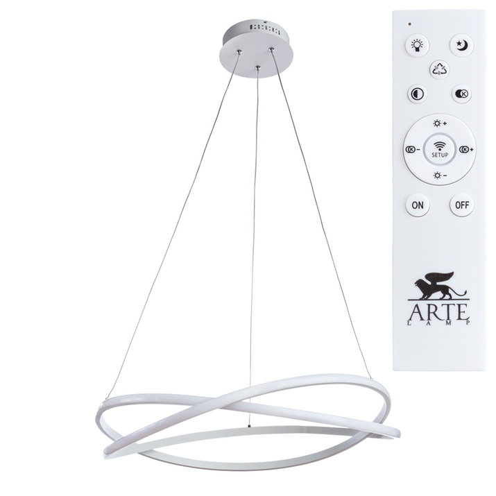 Подвесная люстра Arte Lamp SWING A2522SP-2WH фото