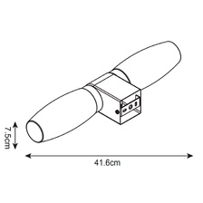 Фото подсветки для зеркал A1209AP-2AB