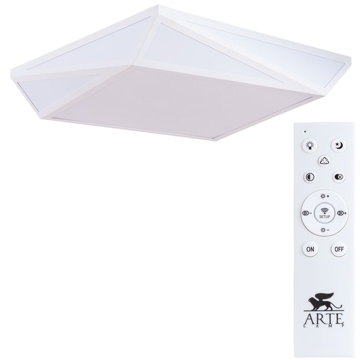 Потолочный светильник Arte Lamp MULTI-PIAZZA A1929PL-1WH фото
