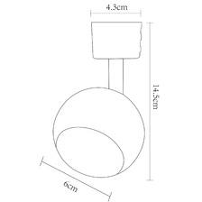 Фото трековые светильники A6253PL-1WH