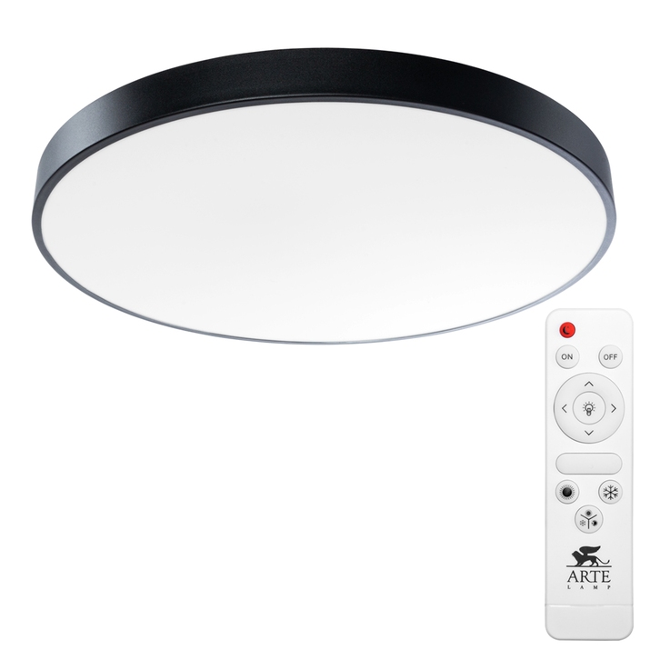 Потолочный светильник Arte Lamp ARENA A2673PL-1BK фото