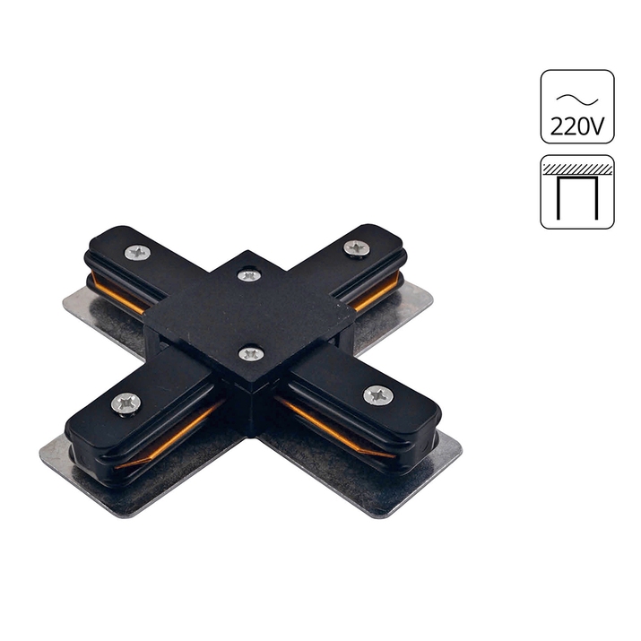 Коннектор для шинопровода Arte Lamp TRACK ACCESSORIES A110006 фото
