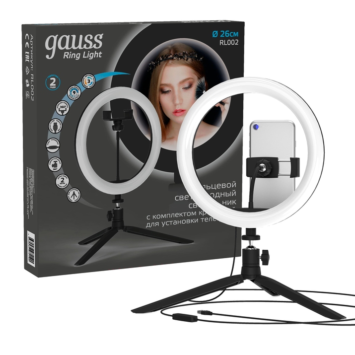 Кольцевая лампа GAUSS Ring Light RL002 фото