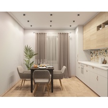 Фото точечные встраиваемые светильники DK2404-BK_denkirs