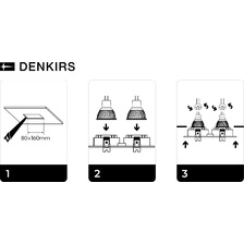 Фото точечные встраиваемые светильники DK3022-CM_denkirs