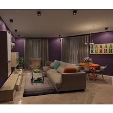 Фото точечные накладные светильники DK3030-BK_denkirs