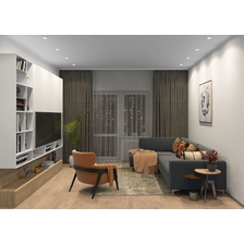 Фото точечные встраиваемые светильники DK4400-WH_denkirs