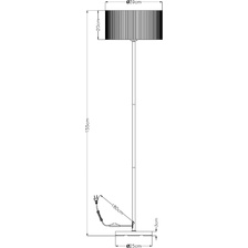 Фото с абажуром A1021PN-1SS
