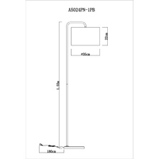 Фото с абажуром A5024PN-1PB