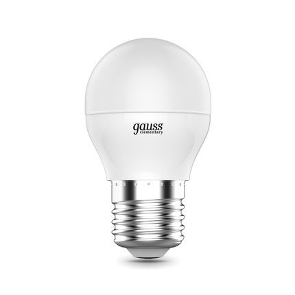 Светодиодная лампа Gauss Шар 8W 560Lm 6500K E27 53238