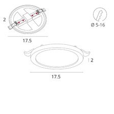 Фото даунлайты A7979PL-1WH
