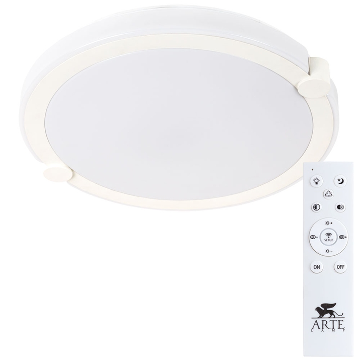 Потолочный светильник Arte Lamp BISCOTTI A2679PL-72WH фото