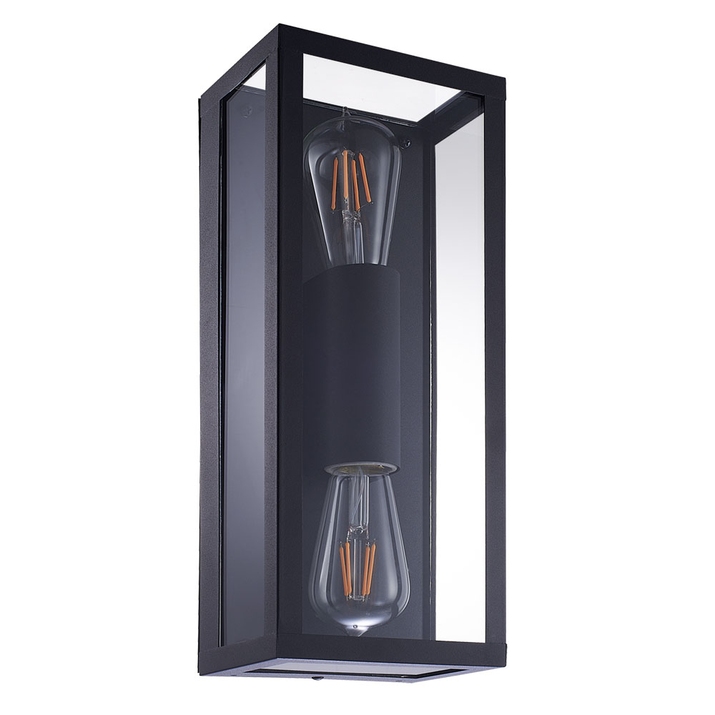 Уличный настенный светильник Arte Lamp BELFAST A4569AL-2BK фото