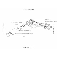 Фото грунтовые светильники A1022IN-1BK
