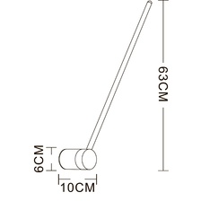 Фото декоративные подсветки A2027AP-1BK