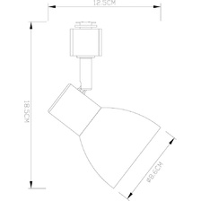 Фото трековые светильники A3117PL-1WH