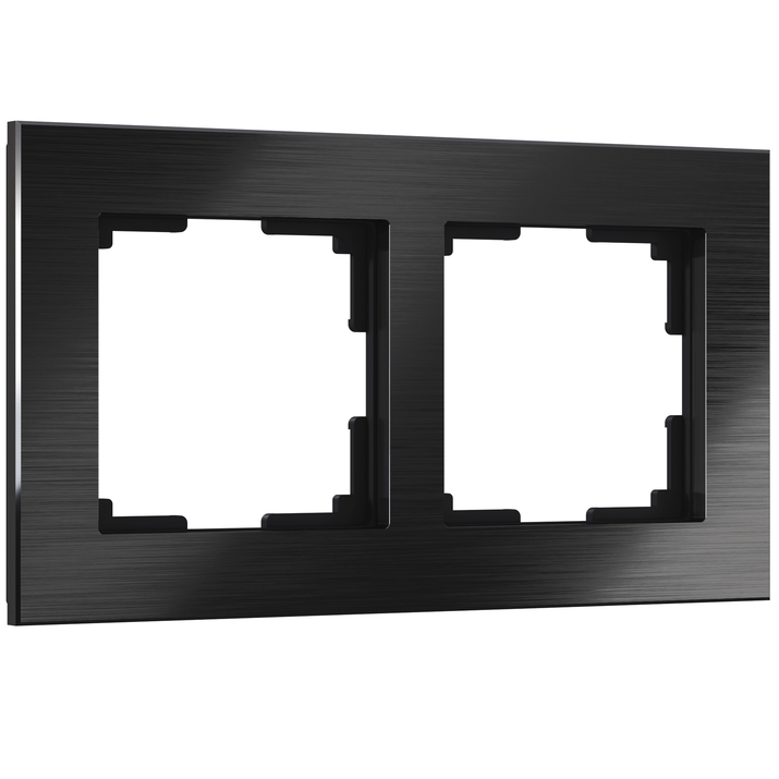 Рамка на 2 поста Werkel ALUMINIUM W0021708 4690389158056 фото