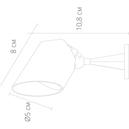 Уличный настенный светильник Arte Lamp ELSIE A1024AL-1BK