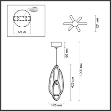 Фото подвесные светильники 4891/25L_odeon_light