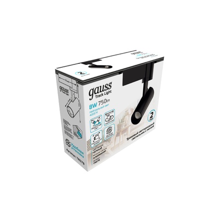 Трековый светильник GAUSS TRACK LIGHT LED TR078