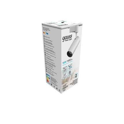 Трековый светильник GAUSS TRACK LIGHT LED TR081