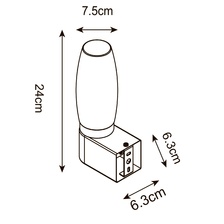 Фото подсветки для зеркал A1209AP-1CC