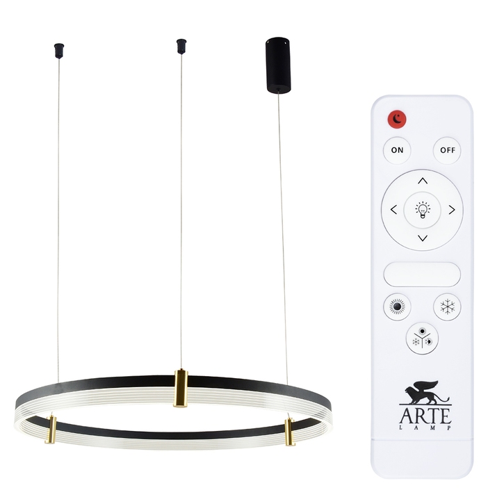 Подвесная люстра Arte Lamp MERCURY A2183SP-1BK фото