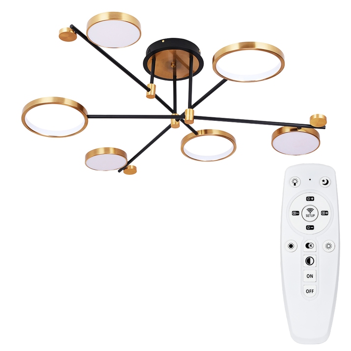 Потолочная люстра Arte Lamp HOLLY A1364PL-6PB фото