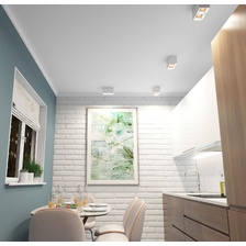 Фото точечные накладные светильники DK3085-WH+BR_denkirs