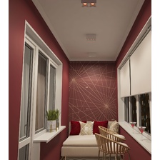 Фото точечные накладные светильники DK3085-WH+RD_denkirs