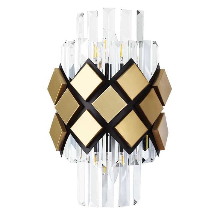 Настенный светильник Arte Lamp AMELIA A1039AP-2BK фото