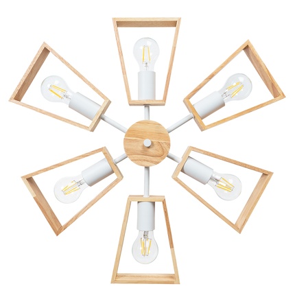 Потолочная люстра Arte Lamp BRUSSELS A8030PL-6WH