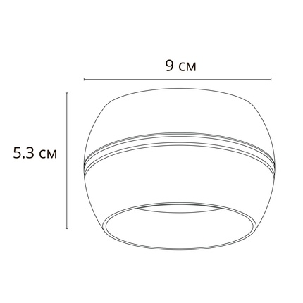 Точечный накладной светильник Arte Lamp GAMBO A5551PL-1WH