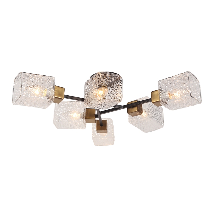 Потолочная люстра Arte Lamp CHICAGO A1547PL-6BK фото