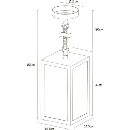 Уличный подвесной светильник Arte Lamp BELFAST A4569SO-1BK