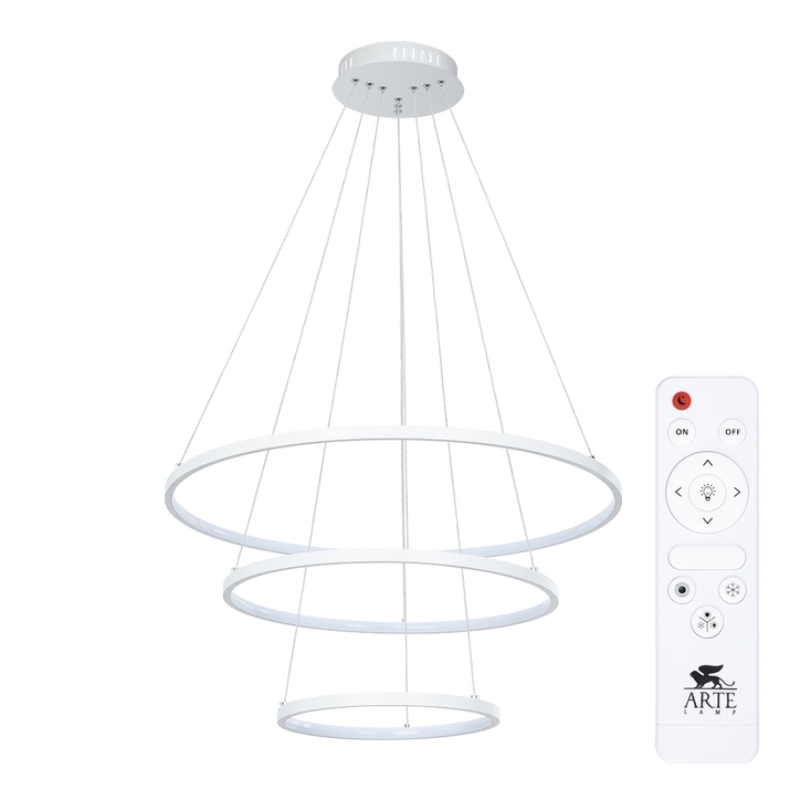 Подвесная люстра Arte Lamp FRODO A2197SP-3WH фото