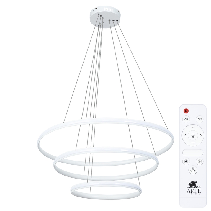 Подвесная люстра Arte Lamp MERIDIANA A2198SP-3WH фото