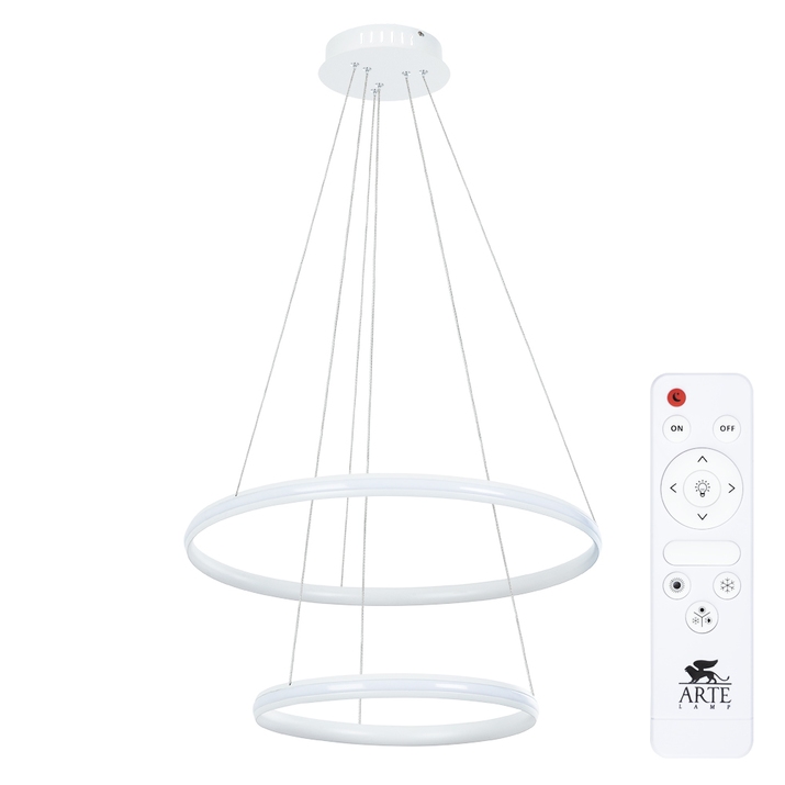 Подвесная люстра Arte Lamp MERIDIANA A2198SP-2WH фото