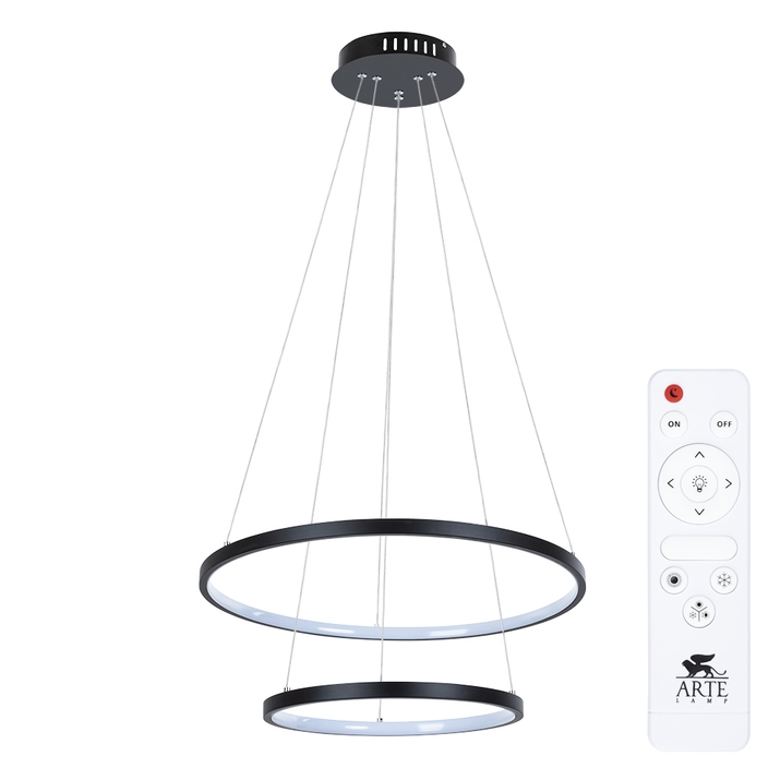 Подвесная люстра Arte Lamp FRODO A2197SP-2BK фото
