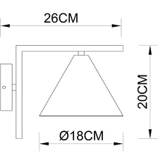 Фото бра A7033AP-1BK