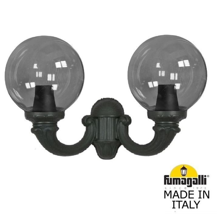 Уличный настенный светильник Fumagalli GLOBE 300 G30.142.000.AZF1R фото
