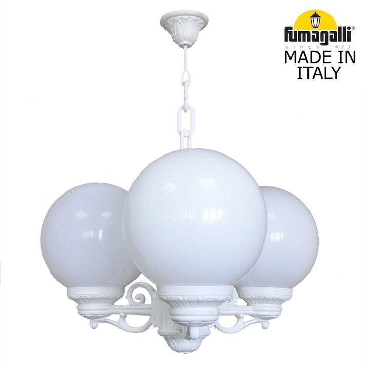 Уличный подвесной светильник Fumagalli GLOBE 250 G25.120.S30.WYF1R фото
