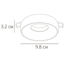 Фото точечные встраиваемые светильники A6666PL-1BK
